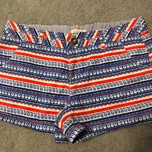 Colorful pair of shorts